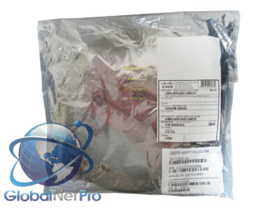 NEW SEALED GENUINE CISCO QSFP-4SFP10G-CU3M - 4xSFP10G Passive Copper Splitter 3M