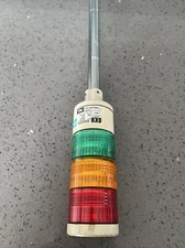 Used Patlite LES-A Light Stack Tower Red, Amber, Green w/ warranty Free Shipping