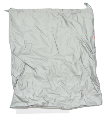 Prada Shoe Bag Drawstring Vinyl Grey Red White Logo Red  display picture 1