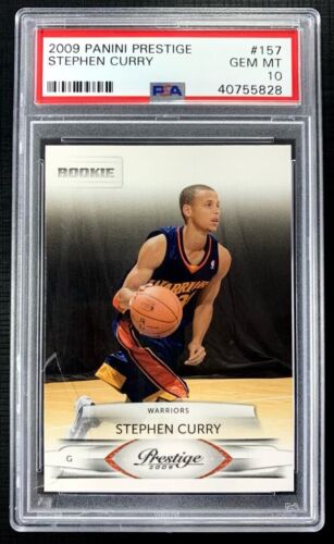 Stephen Curry Rookie RC PSA 10 2009 Panini Prestige #157 GEM MINT - Picture 1 of 8