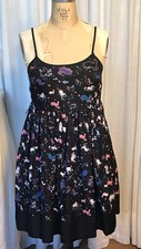 Erin Fetherston/ Target Juniors Rabbit Print Sundress Sz 7 Pre-owned