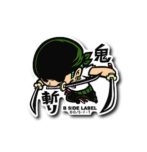 B Side Label Sticker Emblem One Piece Zoro 2 From Jp Import Seal Anime Manga New Ebay