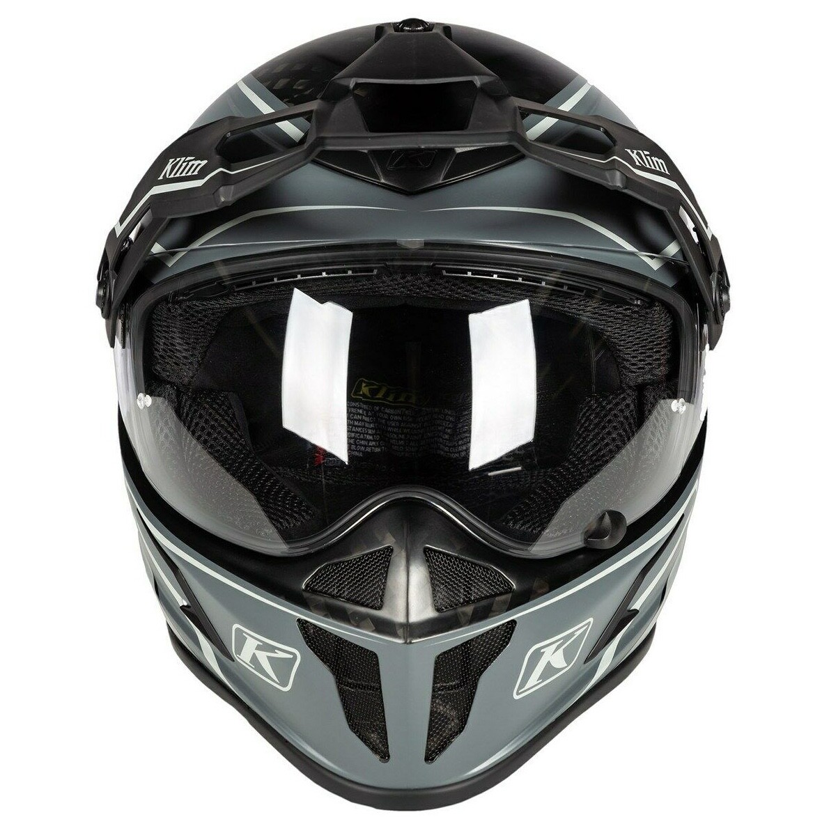 KRIOS KARBON ADVENTURE HELMET ECE/DOT -SIZE 2X -VANQUISH GREY