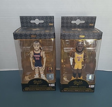 2021 Funko Gold 5" Stephen Curry (CHASE)  and LeBron James