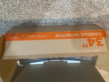 34  sansui curved gaming monitor 165hz brand new condition