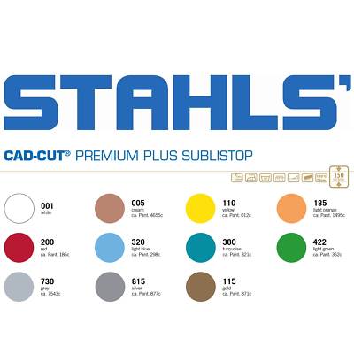 21,36 /m² STAHLS CAD-CUT Premium Plus Sublistop Flex-Folie Bügel-Folie SA300
