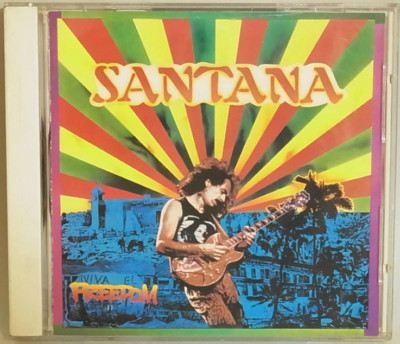 CARLOS SANTANA Freedom PROMO JAPAN CD 32DP 587 s7883 | eBay