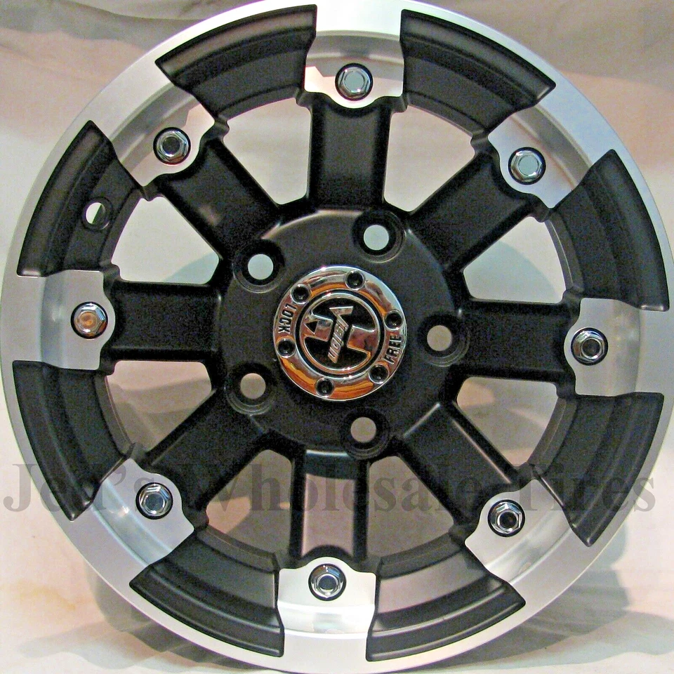 4) 12" Rims Wheel some John Deere GATOR XUV UTV ATV 12x8 5/4.5 Type 393 Aluminum - Изображение 2 из 4