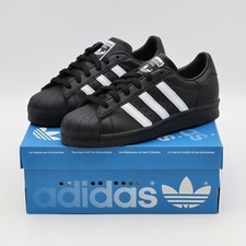 JI2026 Adidas Originales Superstar 82 Core Calzado Negro Blanco (Hombre)