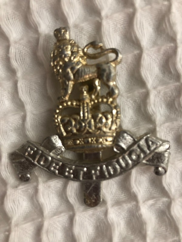 British Army Military cap hat badge, Royal Army Pay Corps
