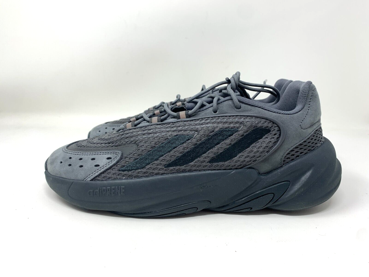 Adidas Original Ozelia Mens 7.5 Sneaker Gray Carbon GX3254 Leather Retro  Shoe | eBay