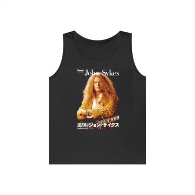 #ad John Sykes guitarist black tank top All sizes XZ850 $24.69