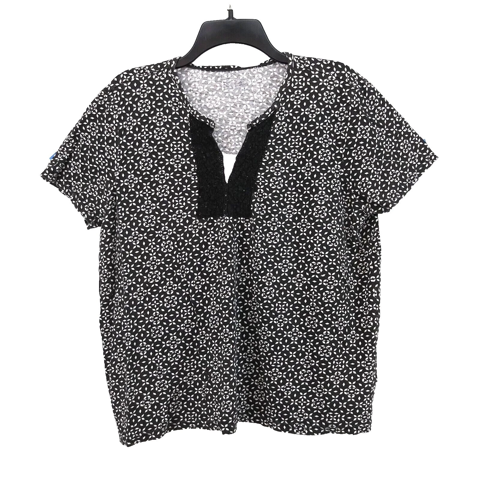 Basic Editions Business Geometric Tops for Women