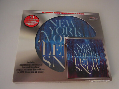 New York Voices  /  Let it Snow      SACD  (  Audio Fidelity )
