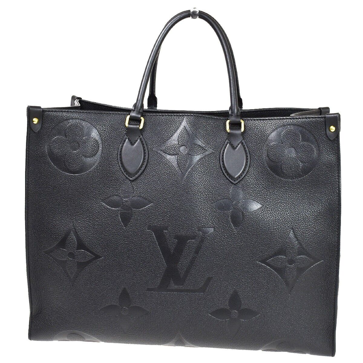 LOUIS VUITTON Onthego GM 2Way Hand Bag Monogram Empreinte LOUIS VUITTON Onthego GM 2Way Hand Bag Monogram Empreinte