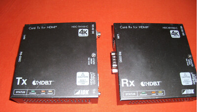 2x IDK Cat6 TX+RX for HDMI HDC-TH100-C + RH100-C