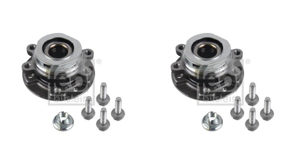 Febi Bilstein 2X Radnabe Radlagersatz Vorne FüR Renault Laguna III Grandtour-image