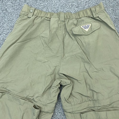 Columbia PFG Mens XL Convertible Cargo Pants Performance Fishing Gear RipStop - 第 8/10 張圖片