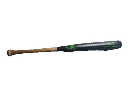 Louisville Slugger Véritable batte de baseball Y125 pour jeunes, noir, taille 28