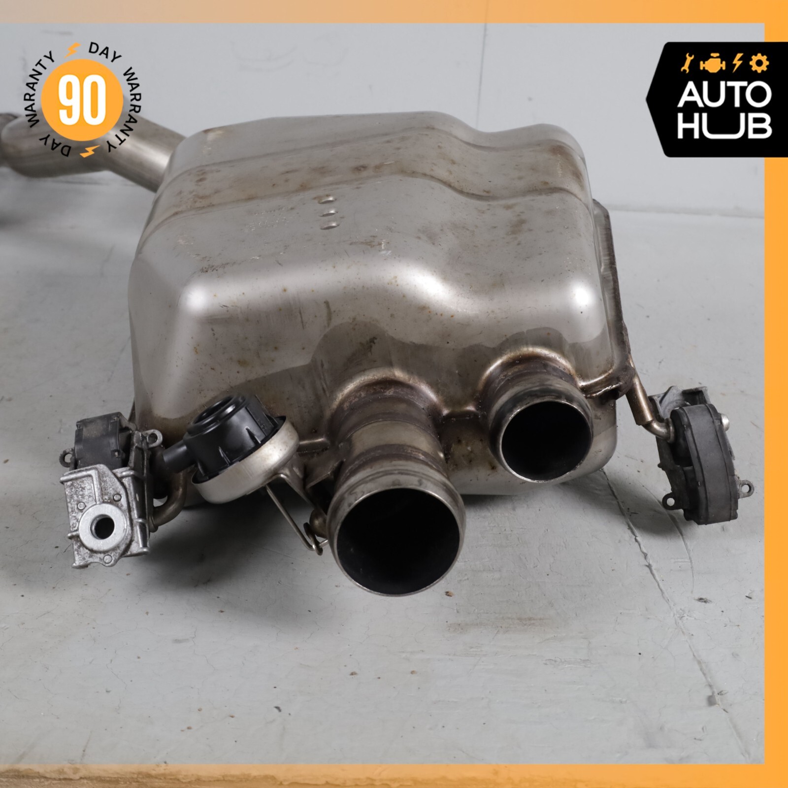 15-18 Bentley Flying Spur 4.0L V8 Sedan Exhaust Mufflers Right & Left Set OEM