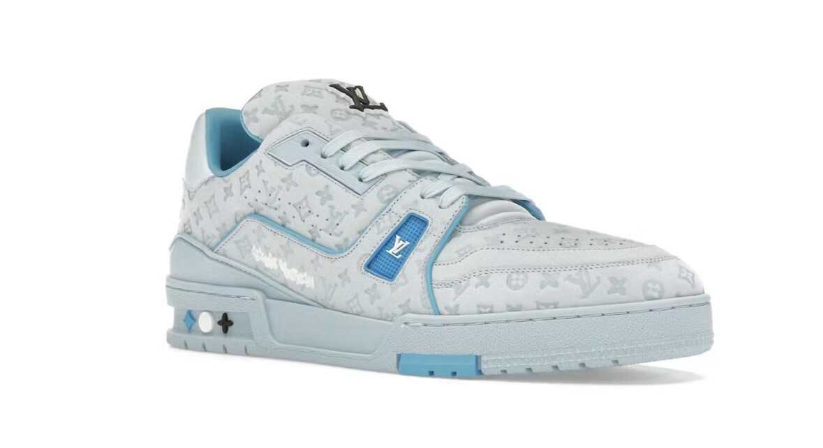 ★LOUIS VUITTON × TYLER LVトレイナー 8 Louis Vuitton by Tyler, the Creator LV Trainer White Mocha