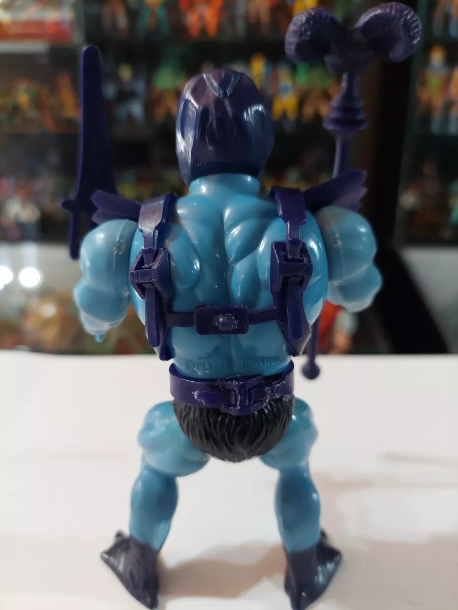 Rare SKELETOR Vintage HALF PAINTED BOOT 1981 Taiwan SOFT HEAD He