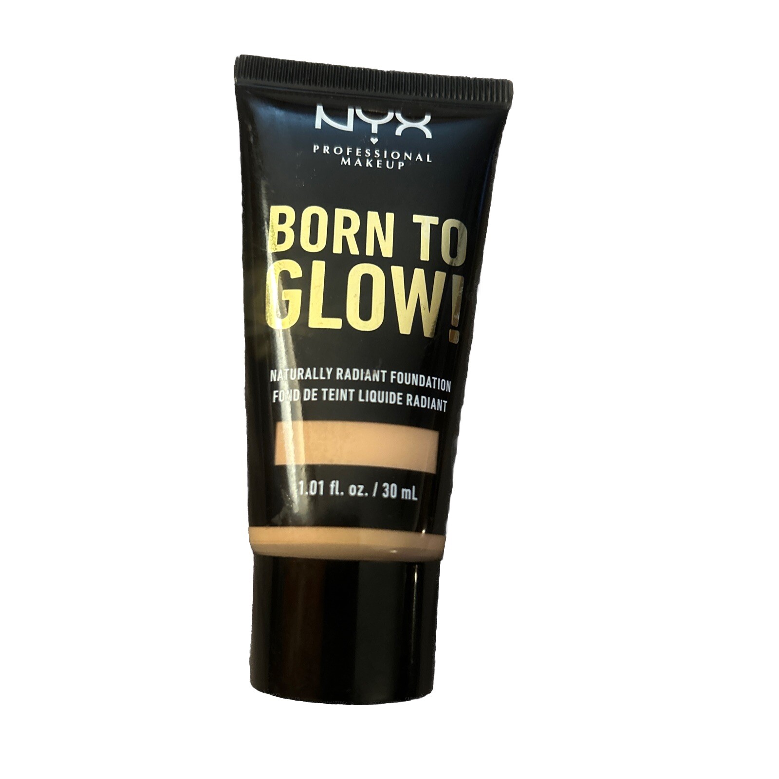 NYX Professional Makeup Born To Glow Foundation BTGRF 7.5 SOFT BEIGE FULL SIZE