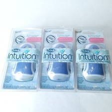 Lot of 3 Schick Intuition Razor Normal Dry Skin New old stock Aloe Cocoa Butter