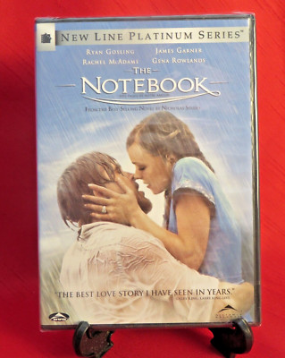 The Notebook (DVD, 2004 Two Disc) Ryan Gosling, Rachel McAdams, James Garner NEW
