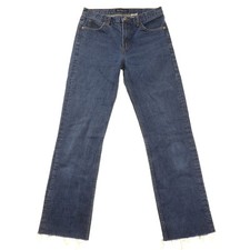 Earl Jean Mid Rise Straight Jeans Womens 29 Medium Blue Denim Made in USA