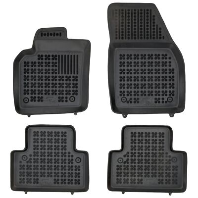 Gummi Rezaw-Plast Fußmatten für Volvo S40 II 2004-2012 Gummi-Autoteppich-Set str