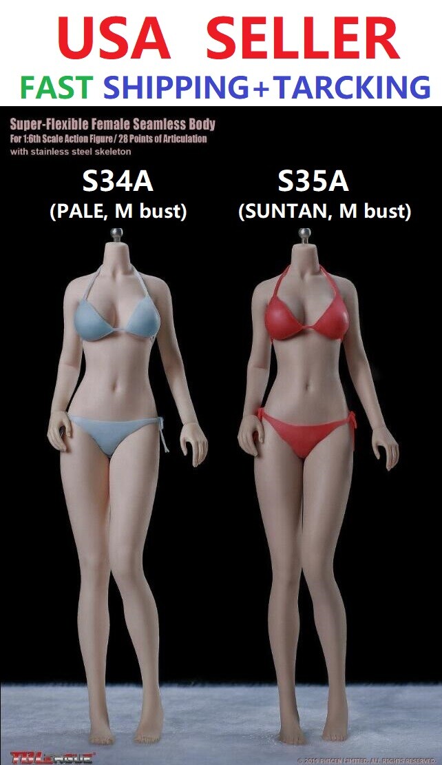 AUTHENTIC TBLeague PHICEN 1/6 Female Seamless S34A S35A Girl Style