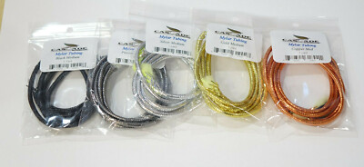Metallic TUBING medium 5 Farben Cascade USA ca. 90 cm MEDIUM Metallic Tubing