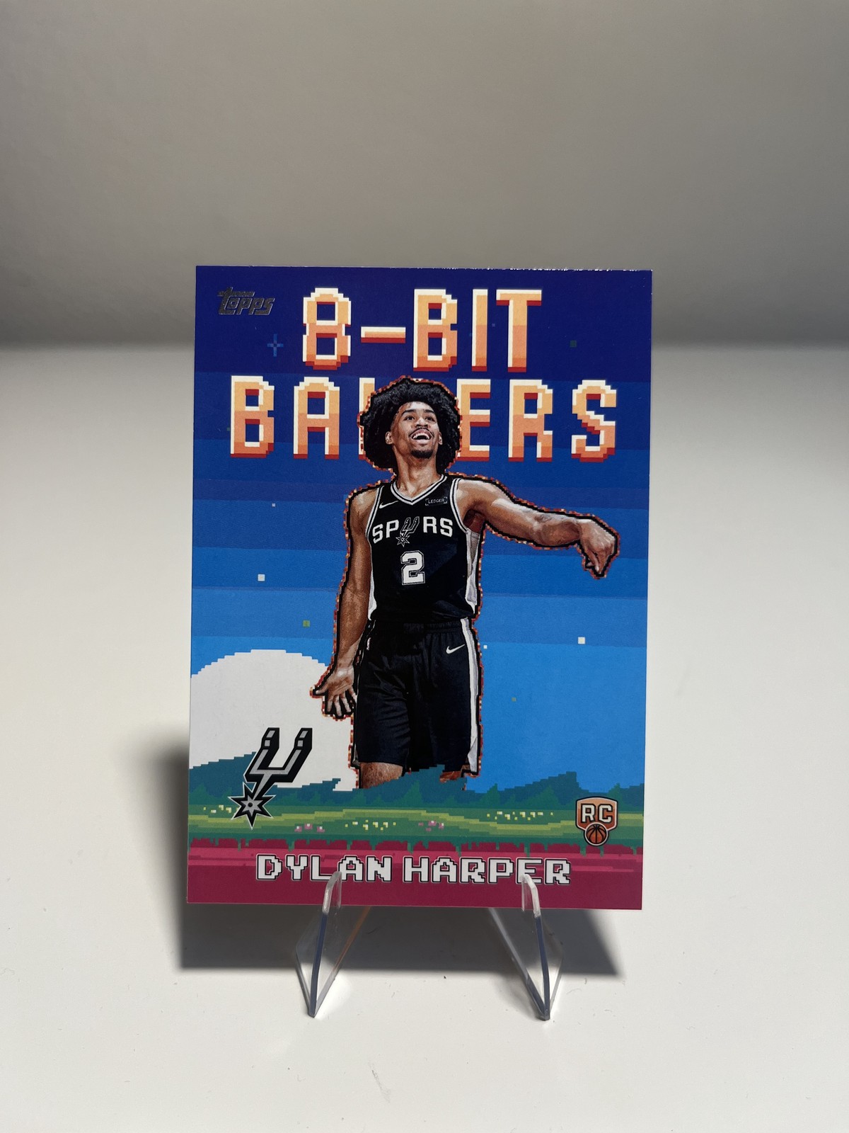 2025-26 Topps #8B-32 Dylan Harper 8-Bit Ballers