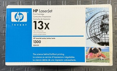 Genuine  HP LaserJet 1300 1300N 1300XI High Yield Black Toner Q2613X HP 13X