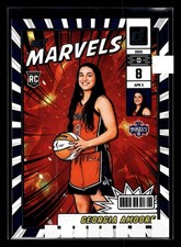 Georgia Amoore 2025 Donruss WNBA Net Marvels #17 Washington Mystics