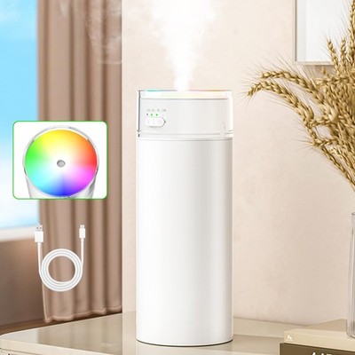 Portable Bedroom Humidifier, Rechargeable Car Mounted Humidifier, 500ml Thick...