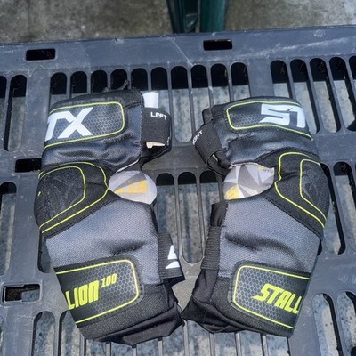 STX Stallion 100 Senior Medium Lacrosse Elbow Pads NICE FAST SHIPPING