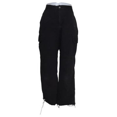 Canoe, Cargohose, Größe: XL, YANK SR., Schwarz, Baumwolle, Einfarbig, Denim #zpy