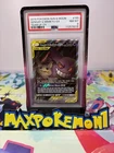 PSA 8 Pokémon TCG Gengar Mimikyu GX Tag Team 165/181 Full Art Holo Rare NM-MT