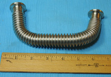 High Vacuum Hose / Bellows, NW16, KF16, Stainless Steel - Used, Tested