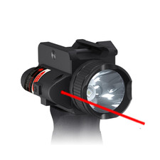 Red Laser Sight Combo with Tactical Flashlight for Rifle 1000 Lumens 