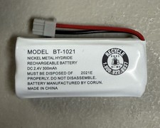 Uniden BT-1021 BT1021 BBTG0798001 Recharge Cordless Handset Batter 3ea Free Ship