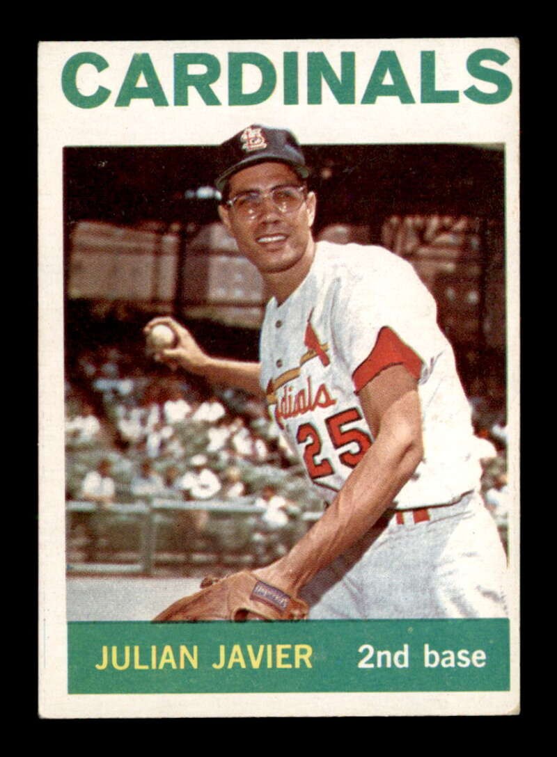 1964 Topps #446 Julian Javier   VGEX X3518099