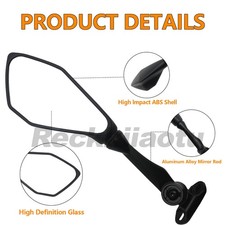 Motorcycle & Scooter Mirror Assemblies for Kawasaki Ninja ZX6 for