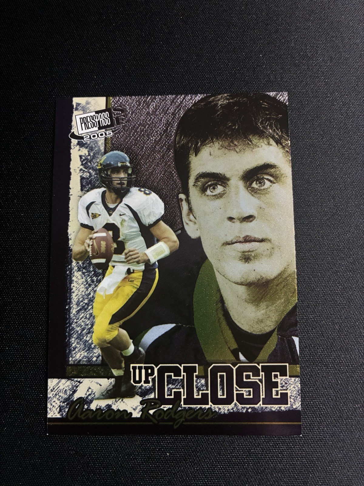 2005 Press Pass SE Up Close Aaron Rodgers Rookie Card #UC2