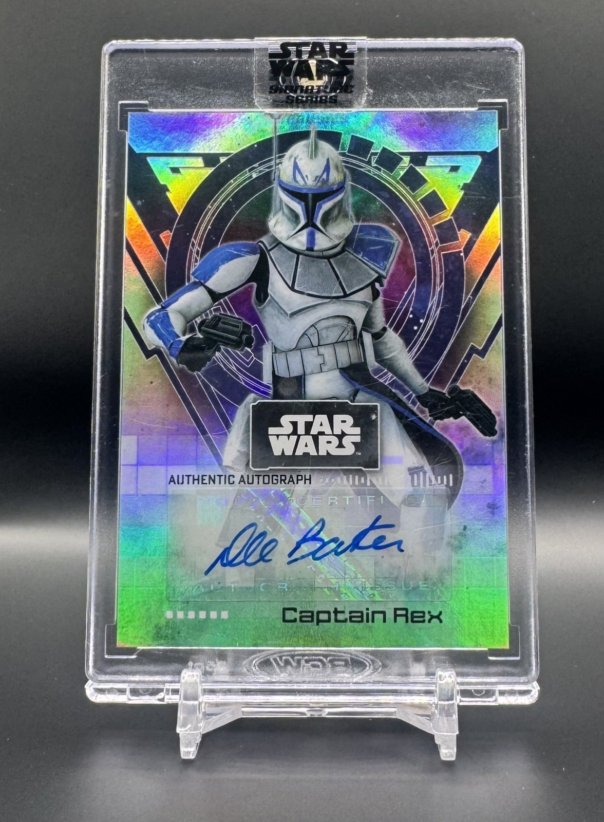2022 Topps Star Wars Signature Series DEE BRADLEY BAKER as CAPTAIN REX Auto