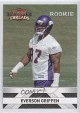 2010 Panini Threads Rookie Everson Griffen #231 1j2