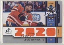2020-21 SP Game Used NHL All-Star Skills Relic Blends 75/150 Leon Draisaitl 8tn