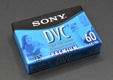 SONY Mini DV Premium 60 min DVC DVM60PRL - New/Sealed